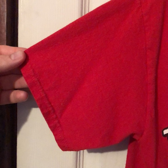 Georgia Bulldogs Logo Good Bad & Ugly Red T-Shirt Boys Large L - Picture 12 of 12